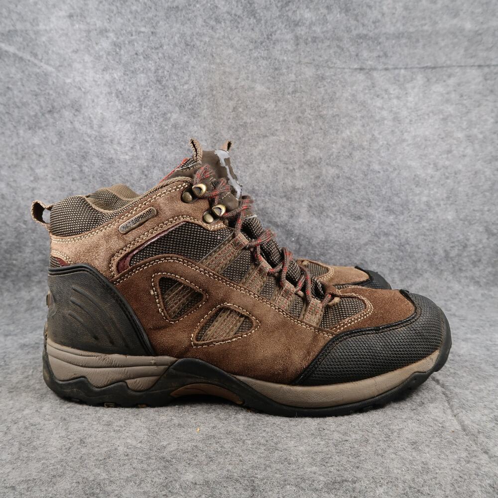 Coleman Shoes Mens 9.5 Hiking Boots Mid Lace Up Trekking Outdoor Sport Lace Up